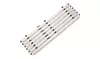 Safco 50046 Sheet File Hanging Clamps- 100 Sheets Per Clamp- 36&quot;- 6/Carton
