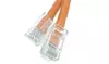 Cable Cat5e Orange Ethernet Patch Cable, Bootless, 3 foot