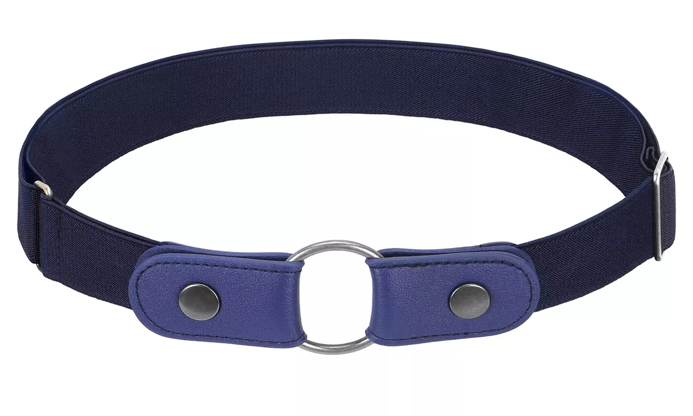 Buckle-free Elastic Invisible Waist Belt for Jeans No Bulge Hassle Men Women