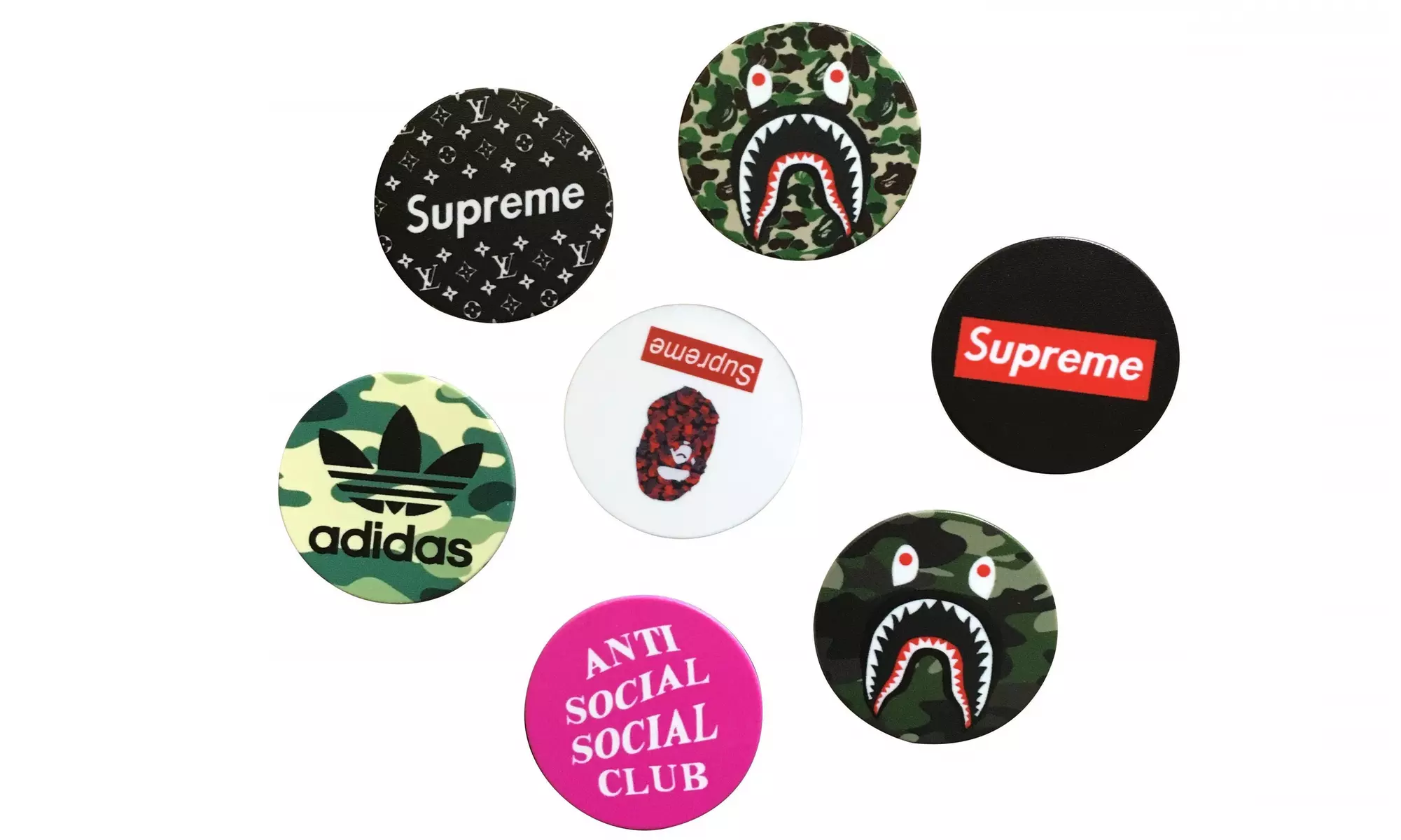 Pop socket Custom Bape Phone Grip/Phone Stand/Holder - Primary Image