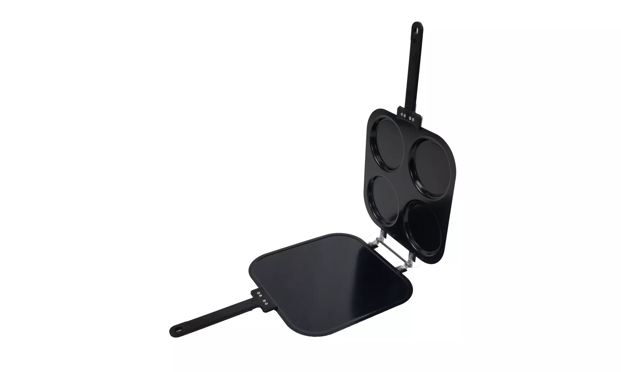 2 Perfect Bake Serve Pancake Maker Pan Eggs French Toast Omelette Flip Jack Pan - Second Medium