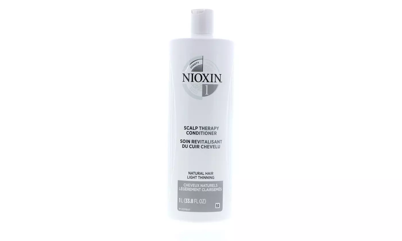 Nioxin System 1 Scalp Therapy Conditioner, 33.8 oz - Second Medium