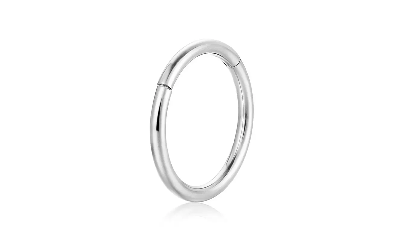 Stainless Steel High Polish Adjustable Nose Ring - Primary Image