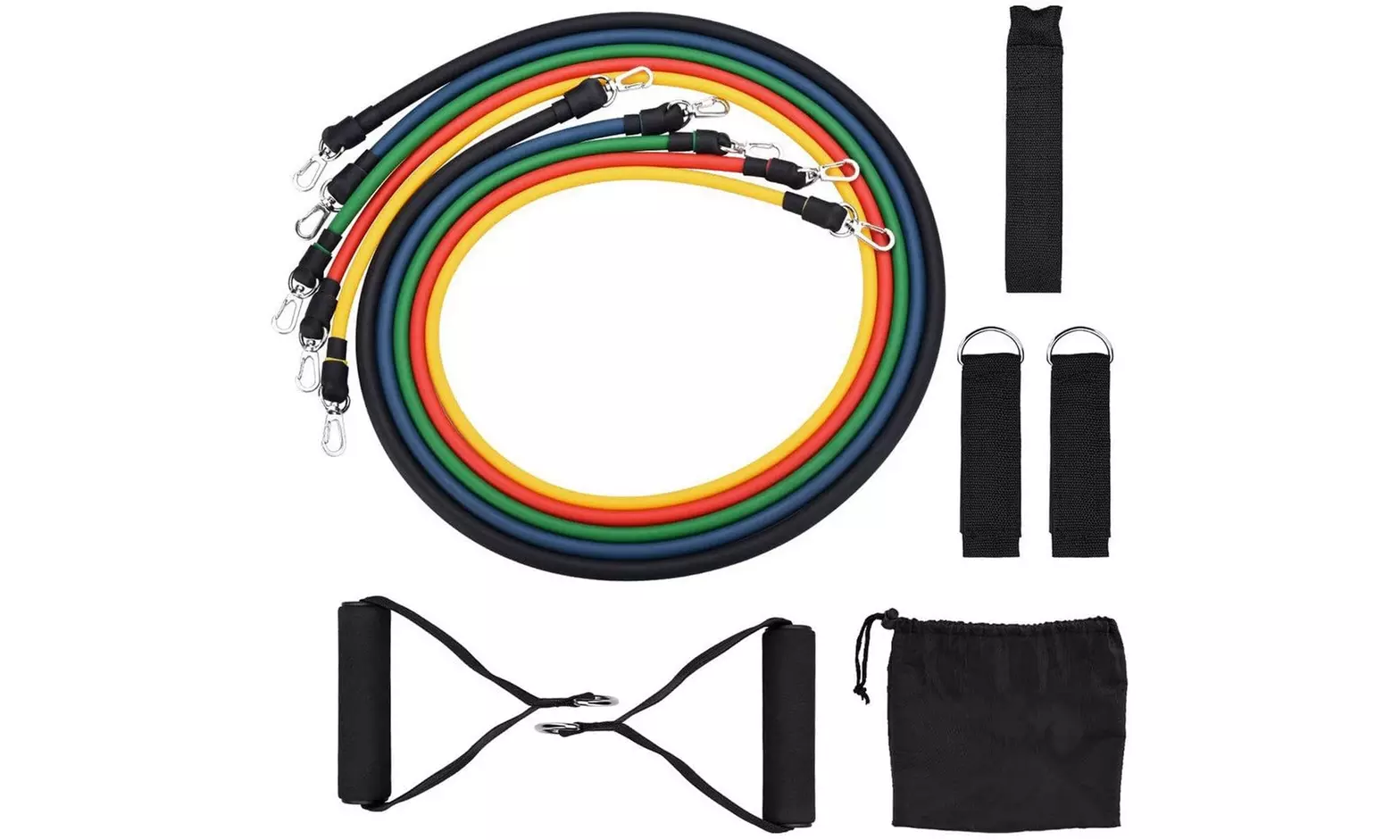 Resistance Bands Set for Home Workouts Physical Therapy - Exercise Band - Primary Image