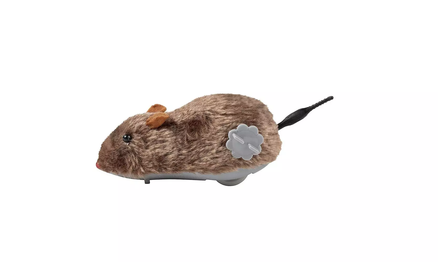12-Pack Wind Up Mouse Toys for Kids, Racing Mice, Furry Realistic Prank Toy - Second Medium