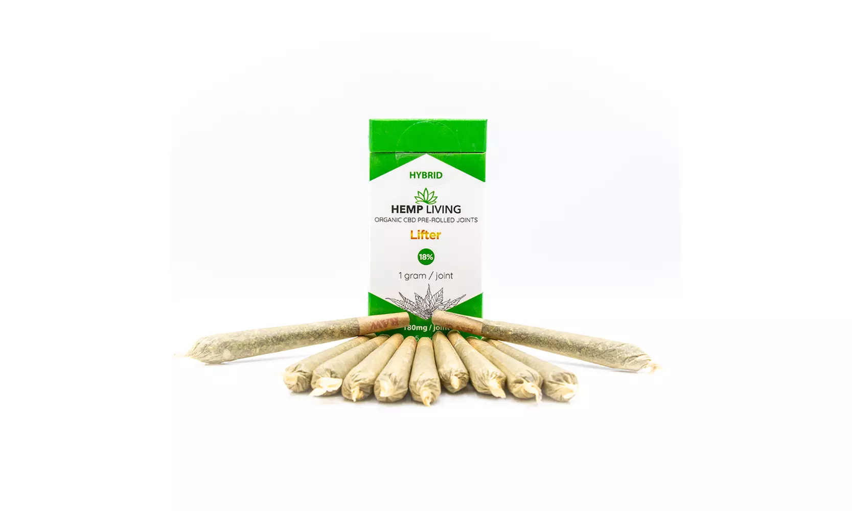 Hemp Living CBD Bud Pre-Roll 5 Pack - Lifter - Primary Image