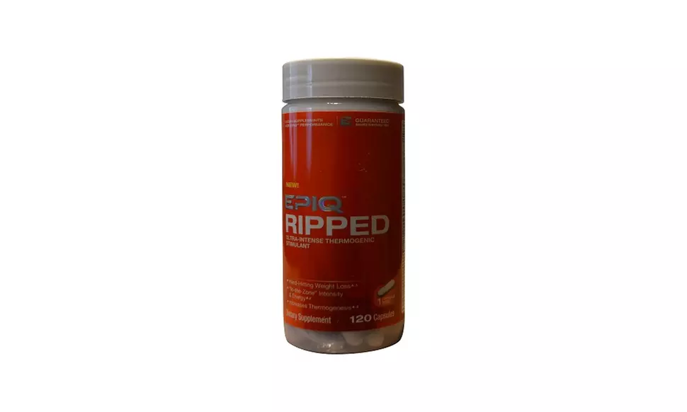 EPIQ Ripped Ultra-Intense Fat Burner, 120 Capsules - Primary Image