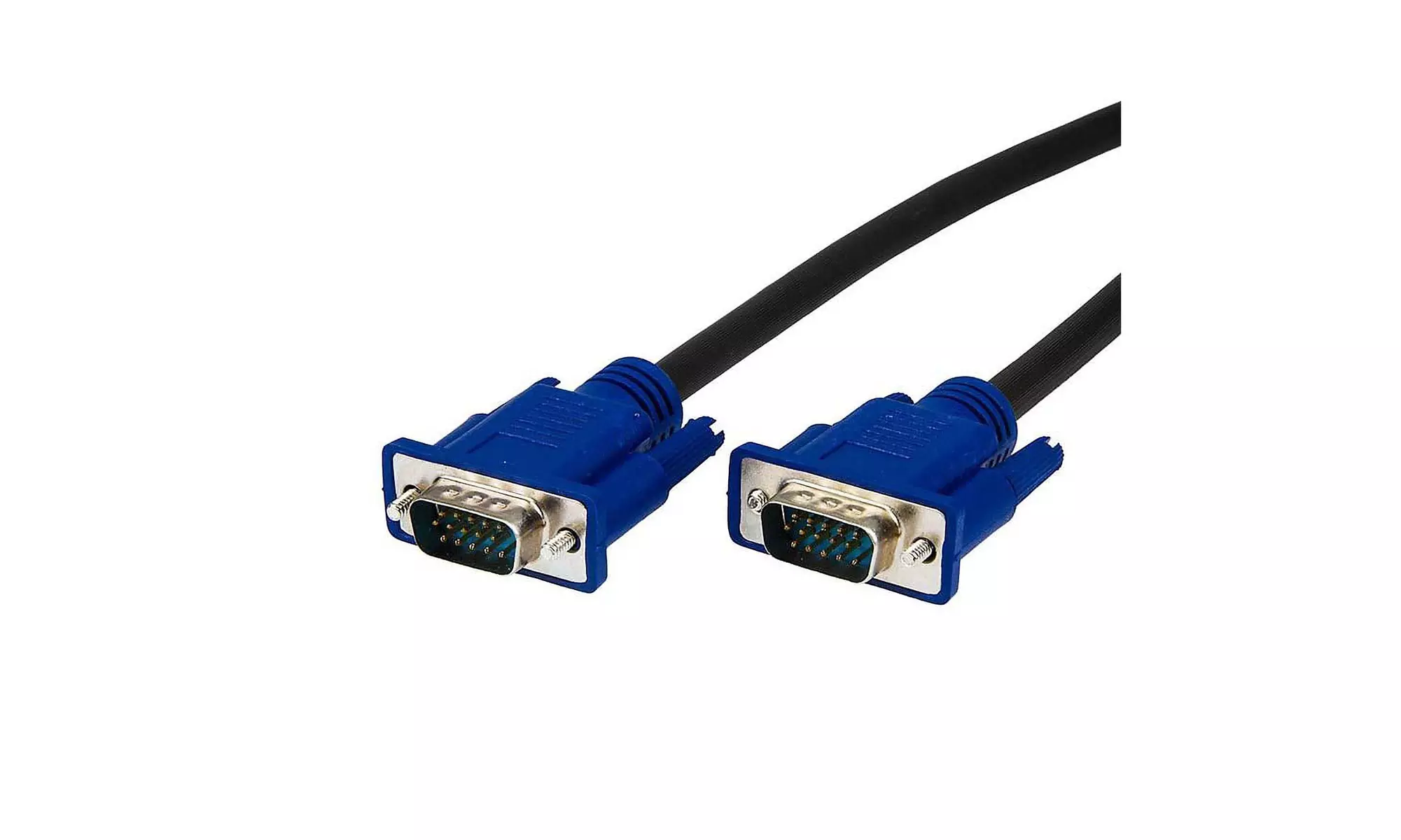 Heavy-Duty VGA Monitor Cable with DE-15 M/M Connectors (6ft, 10ft, 25ft or 50ft) - Second Medium