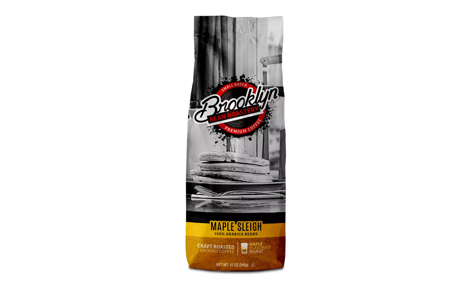 Brooklyn Bean Ground Coffee 12 Ounce Bags - 2 pk or 6 pk