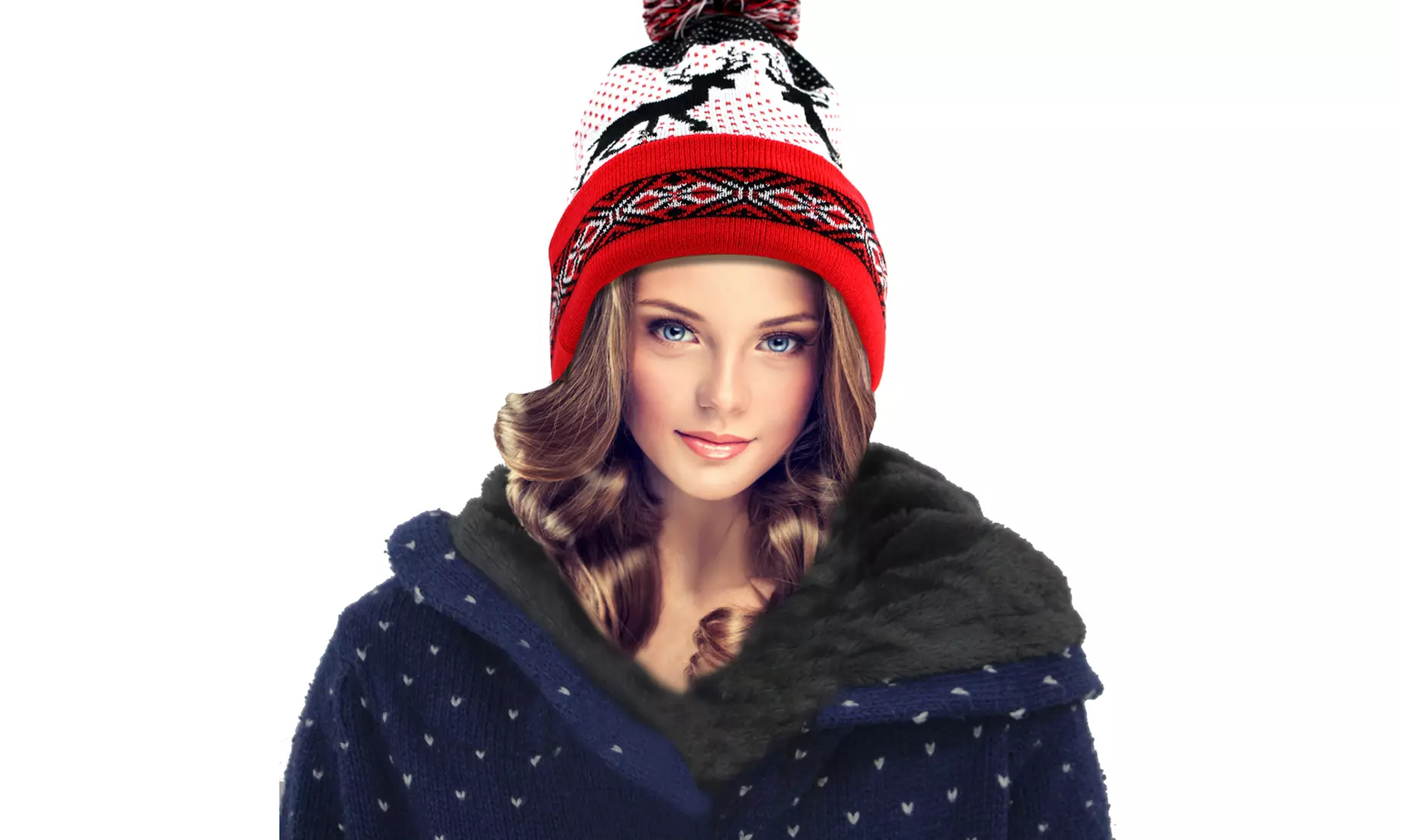 EZGO Colorful 10 LED Light Up Beanie Knit Hat Winter Warm