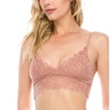 Image 4: Ladies fashion floral lace bralette
