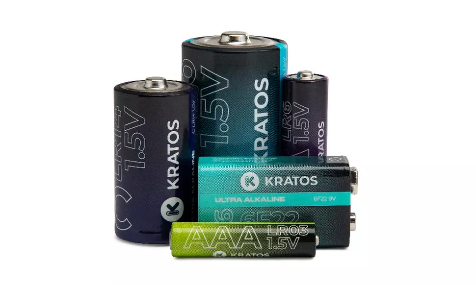 Kratos Power High-Performance Ultra Alkaline 9V Batteries (4-Pack) - Second Medium