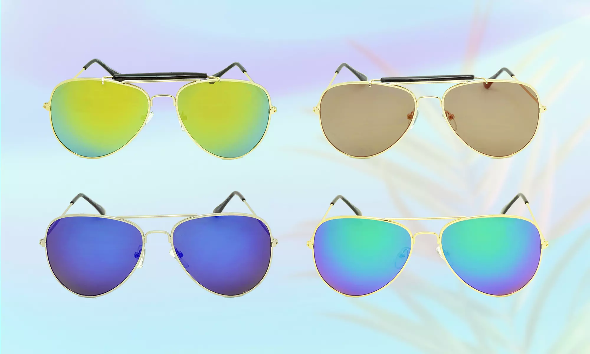 MK Belted collection 2019 Trendy Unisex Aviator UV Polarized Sunglasses - Primary Image