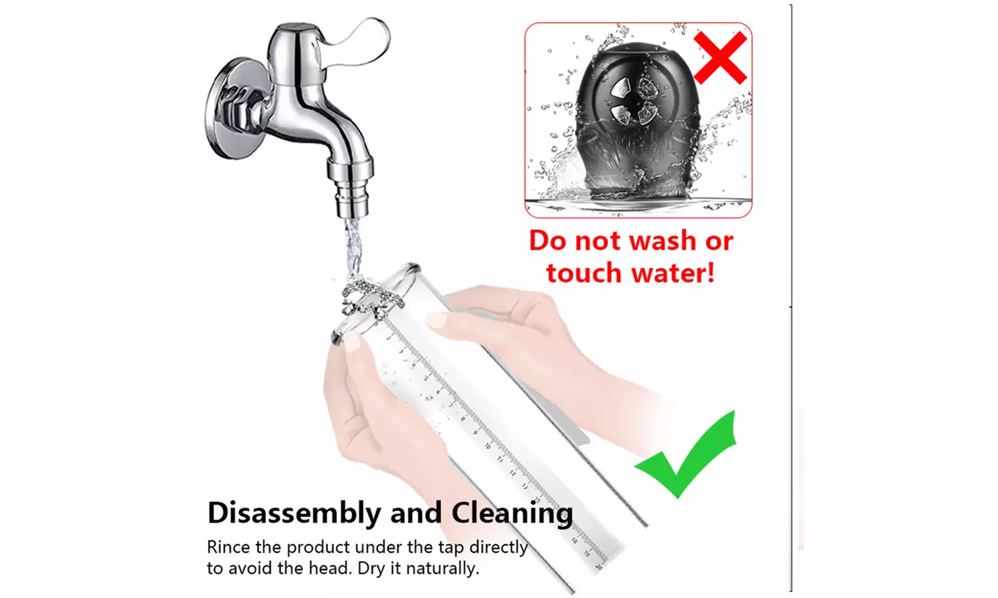 Enlargement Enhancer Electric Vacuum Water Pump Penis Pump