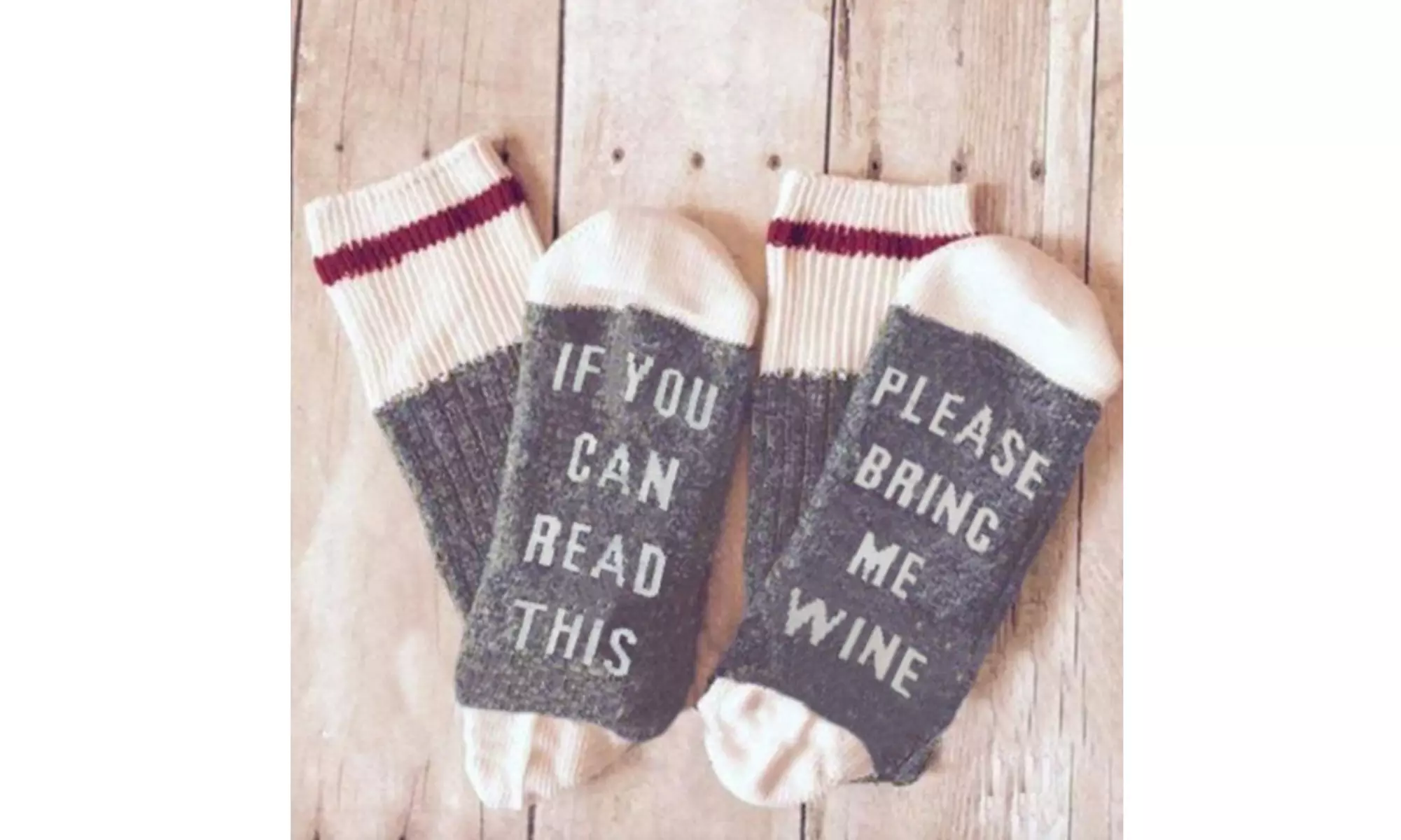 Wine Lovers Conversational Socks