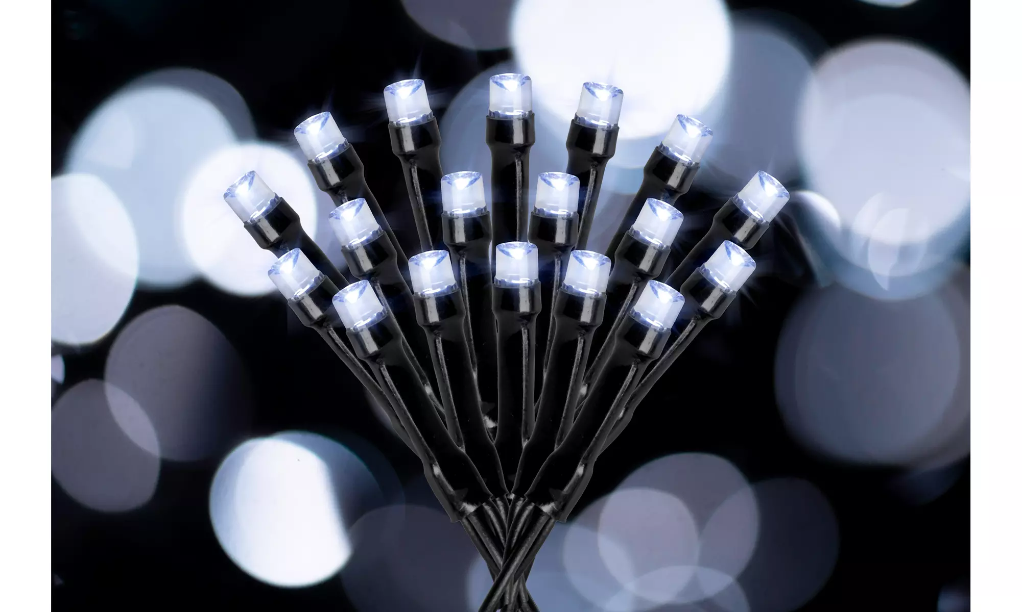 125LED Solar Powered String Lights. Multiple Colors & Quantities Available. 