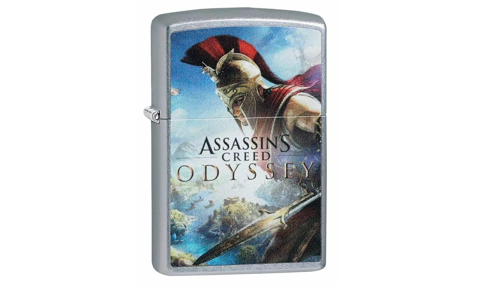 Zippo Assassin's Creed Odyssey Spartan Alexios, Genuine Windproof Lighter #49083 - Primary Image