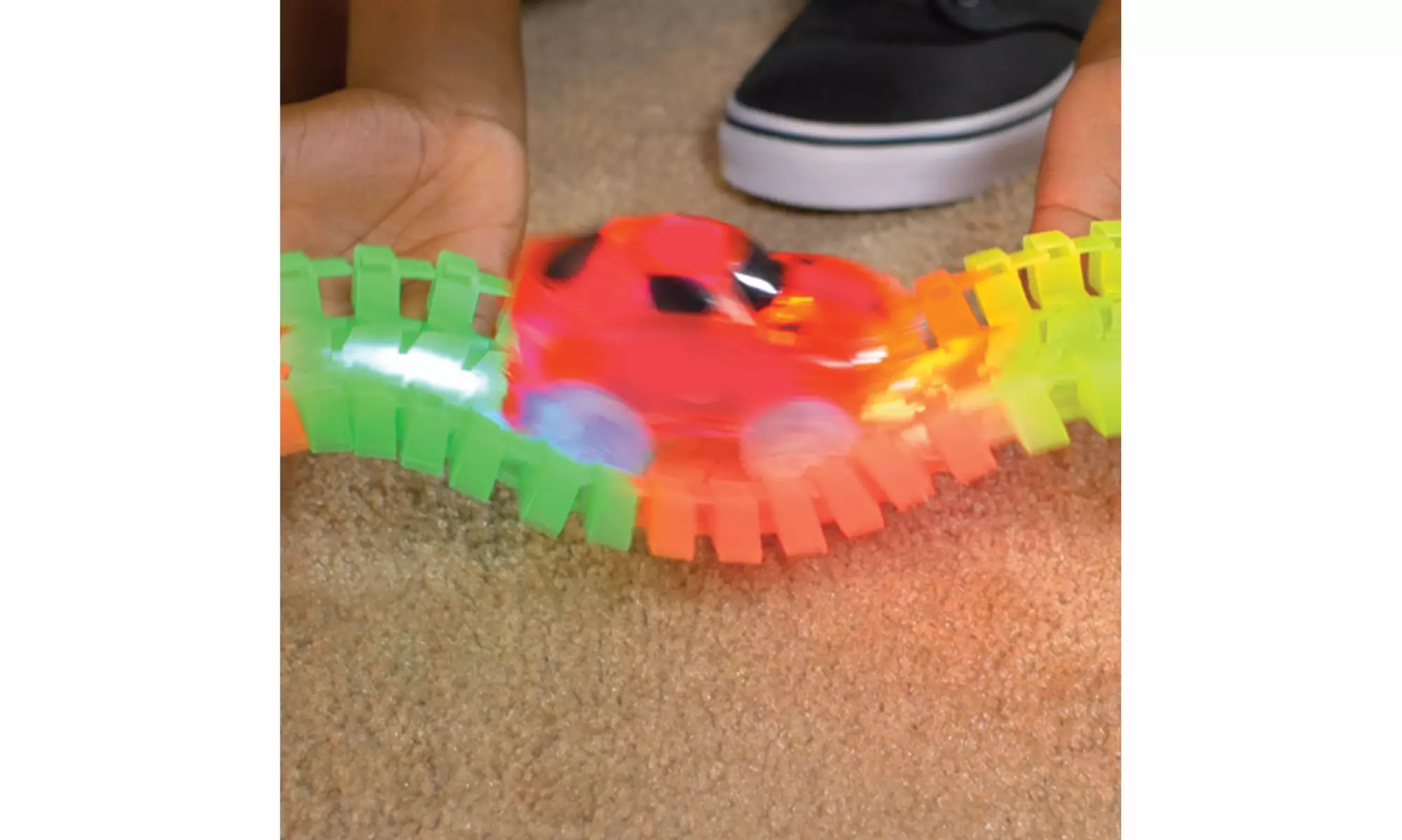Magic Tracks Glow in the Dark Racetrack - Primary Image