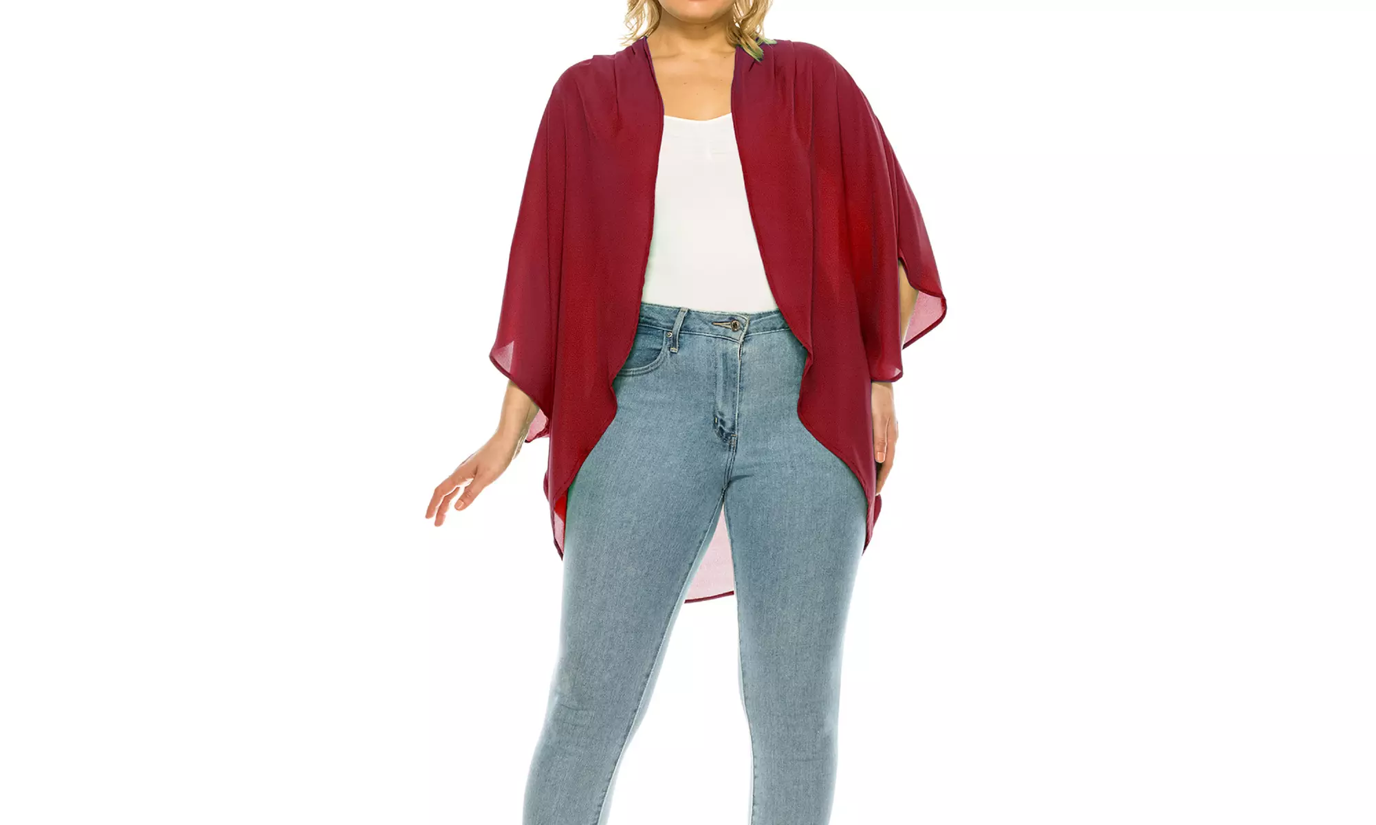 MOA Collection Women's Loose Fit Cardigan Sweater