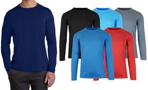 Men's Moisture-Wicking Wrinkle Free Performance Tops (S-2XL)