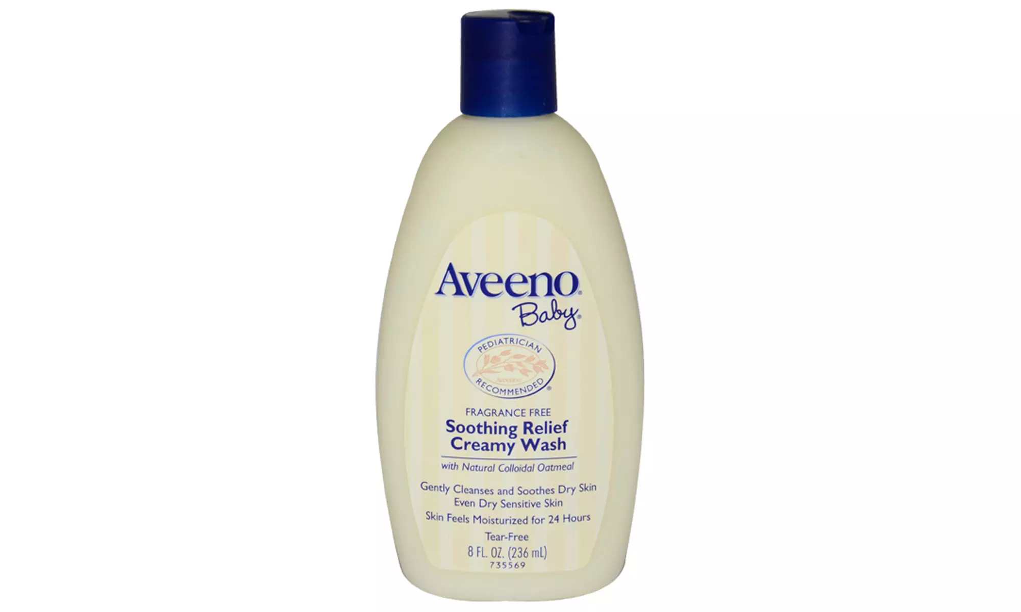 Baby Soothing Relief Creamy Wash by Aveeno for Kids - 8 oz Body Wash - Primary Image