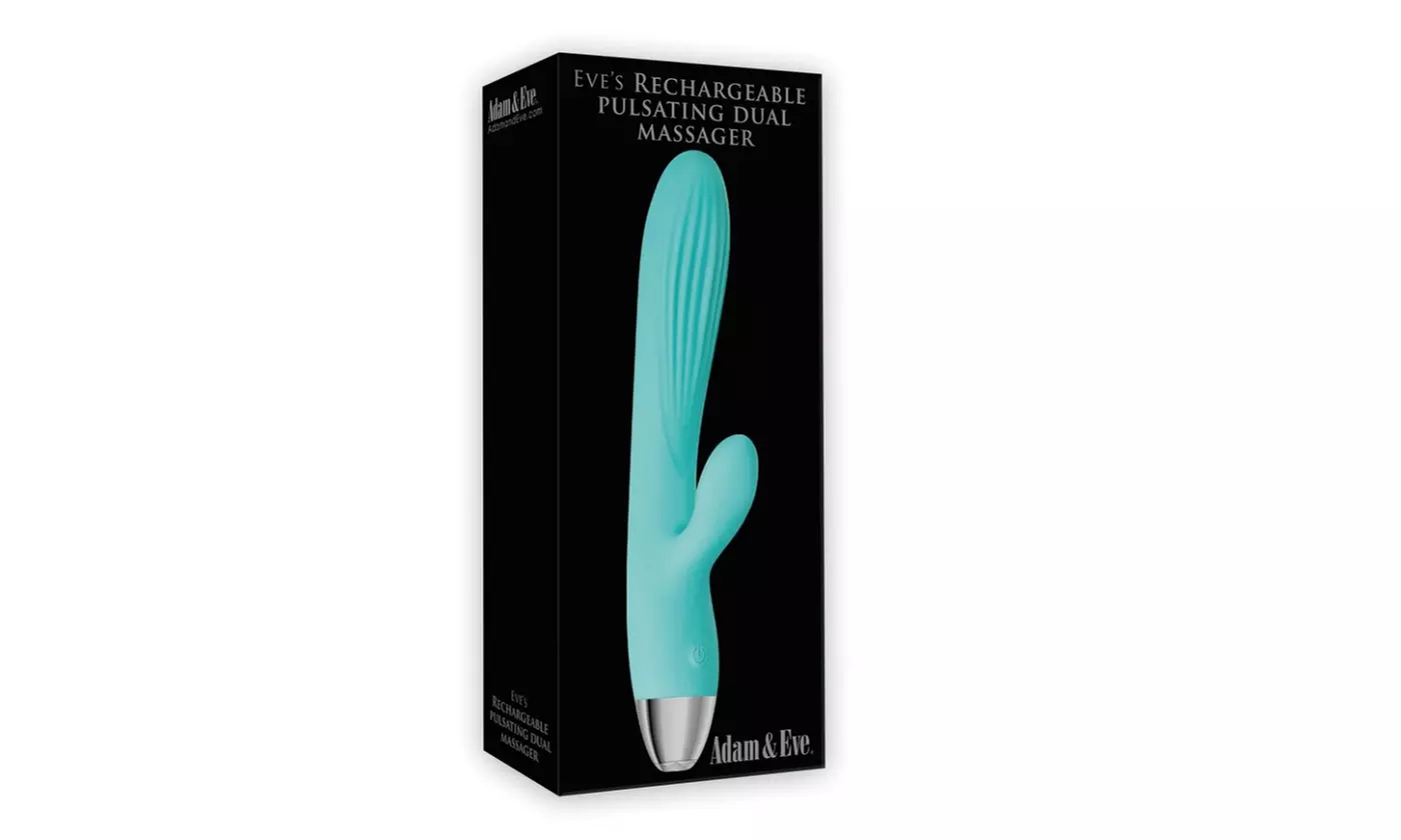 Adam & Eve Eve's Rechargeable Pulse Dual Massager  - Primary Image