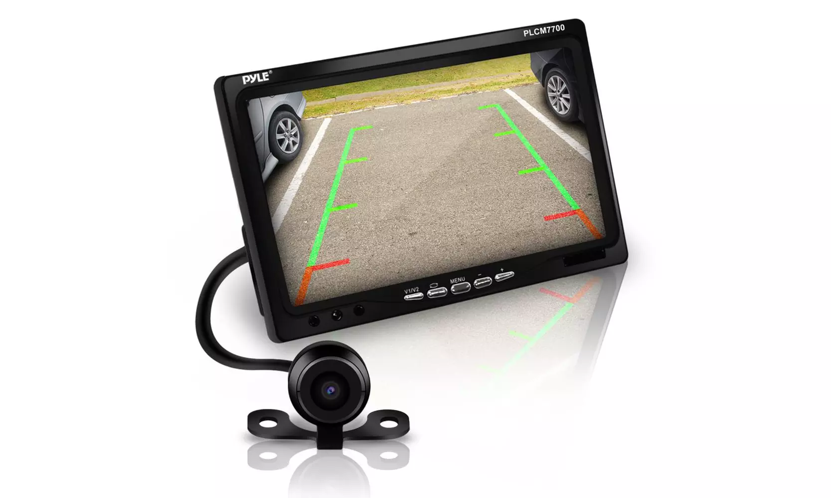 Rear View Backup Camera and Monitor System with 7'' LCD Display Screen - Primary Image