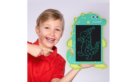 Waloo 8.5 LCD Dinosaur Writing Tablet W/Stylus Electronic Drawing Tablet Green