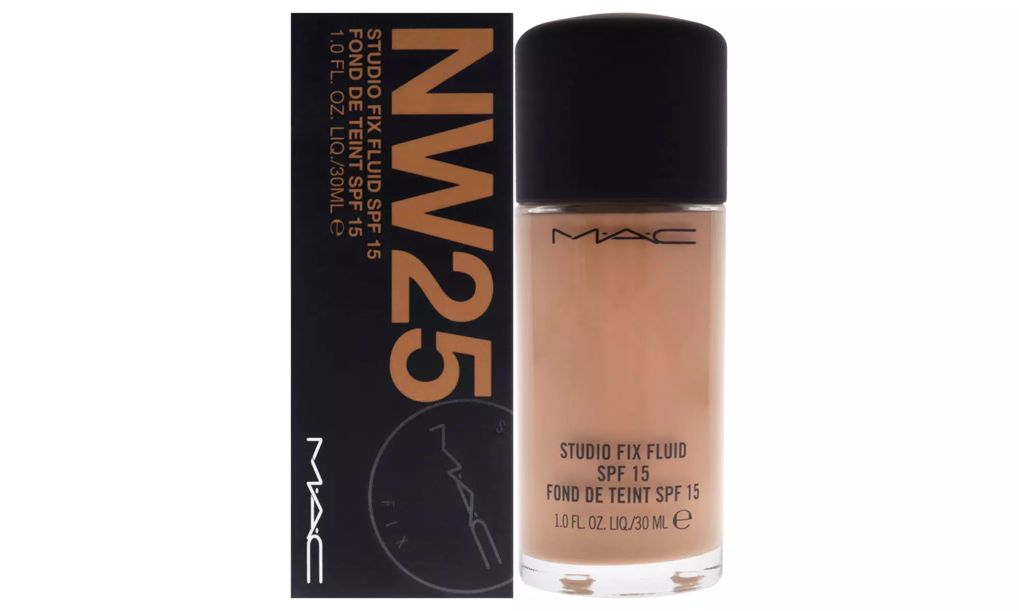 MAC Studio Fix Fluid SPF 15 - NW25 For Women 1 oz Foundation - Primary Image