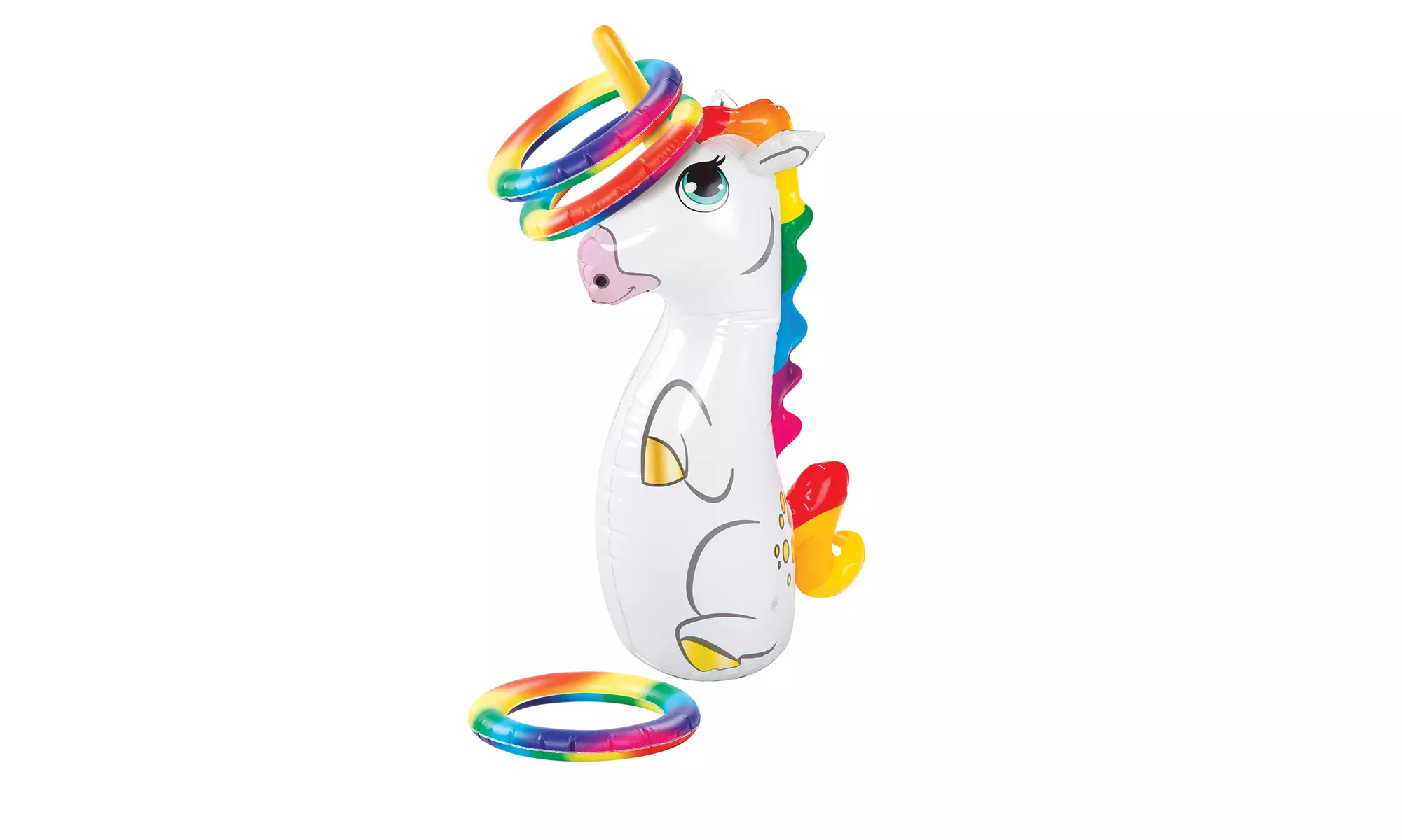 Unicorn Ring Toss Game with the 4 Rings - Primary Image