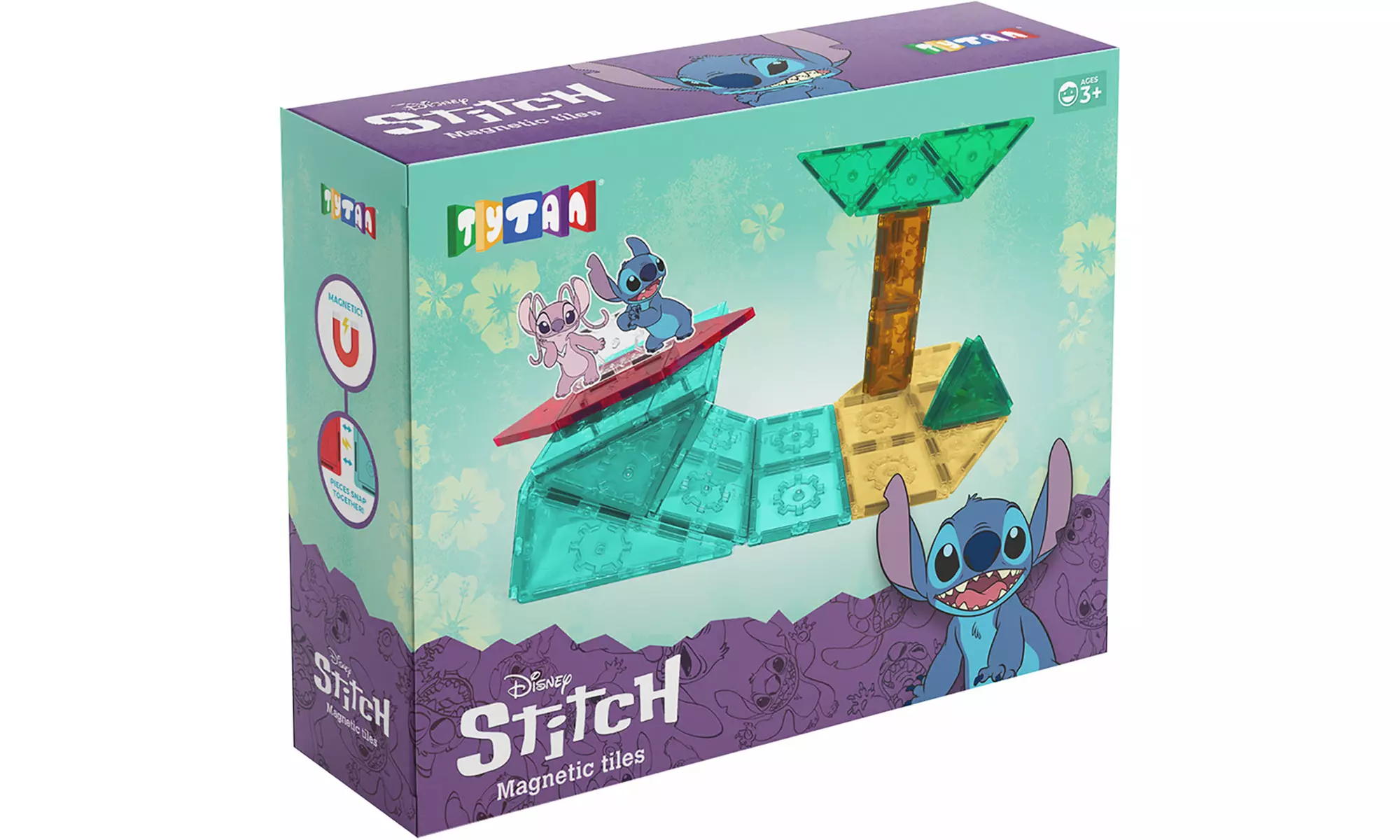 Tytan Toys Disney Stitch Magnetic Tiles 