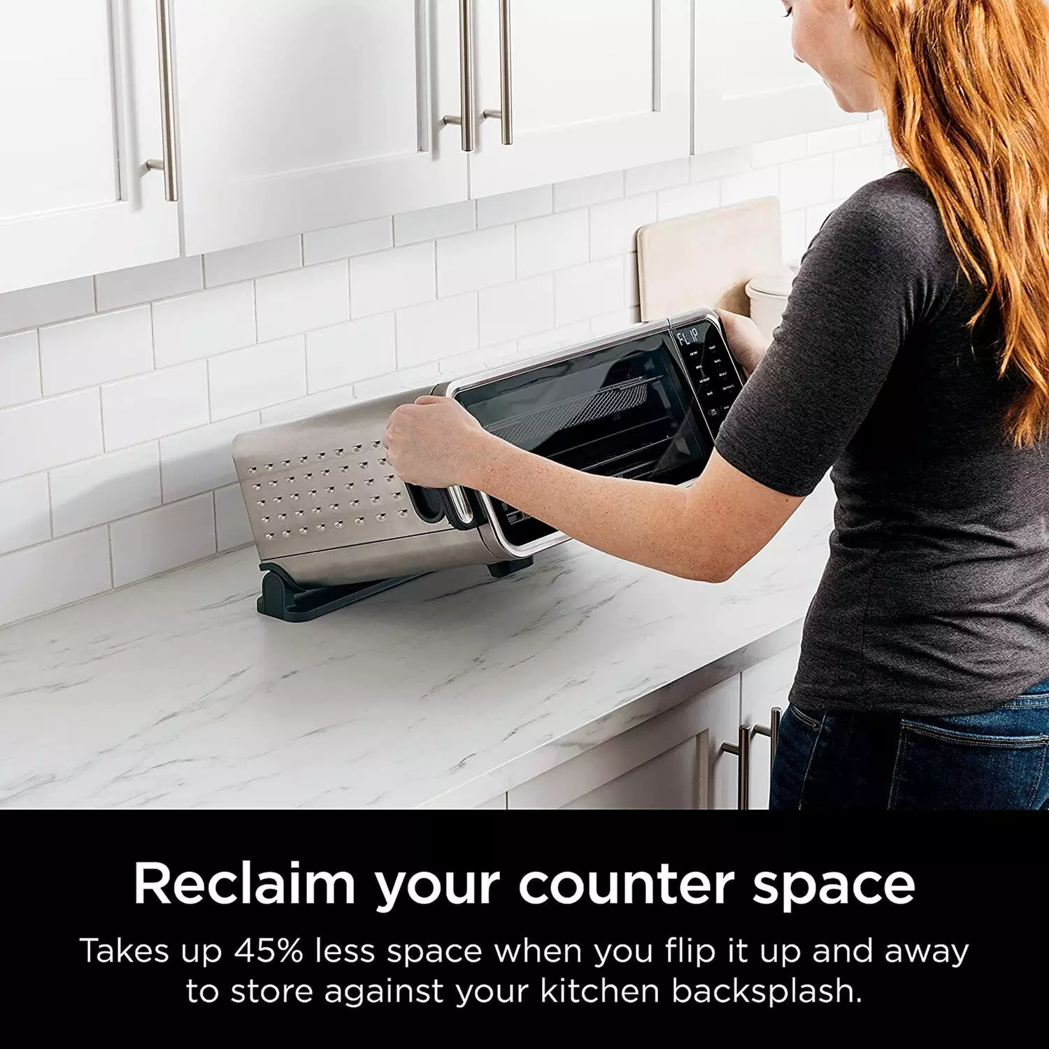 Ninja FT205CO Digital Air Fry Pro Countertop 8-in-1 Stainless Steel Refurbished