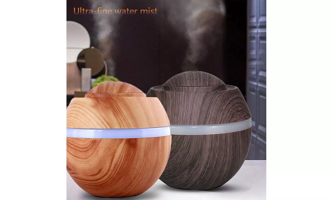 500ml Essential Oil Aroma Diffuser Air Led Humidifier Mist Purifier Aromatherapy - Primary Image