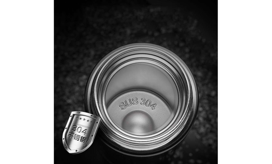 Image 3: 500ML Flasks Temperature Display 304Stainless Steel Water Bottle Coffee Mug