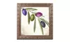 Color Bakery 'Olive Branch IV' Ornate Framed Art