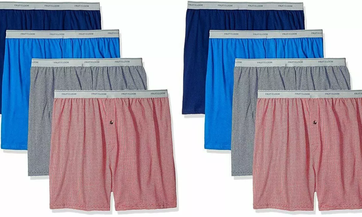 Fruit of the Loom Men's Plus Boxers, Briefs, or Boxer Briefs (8-Pack; 2X & 3X) - Primary Image