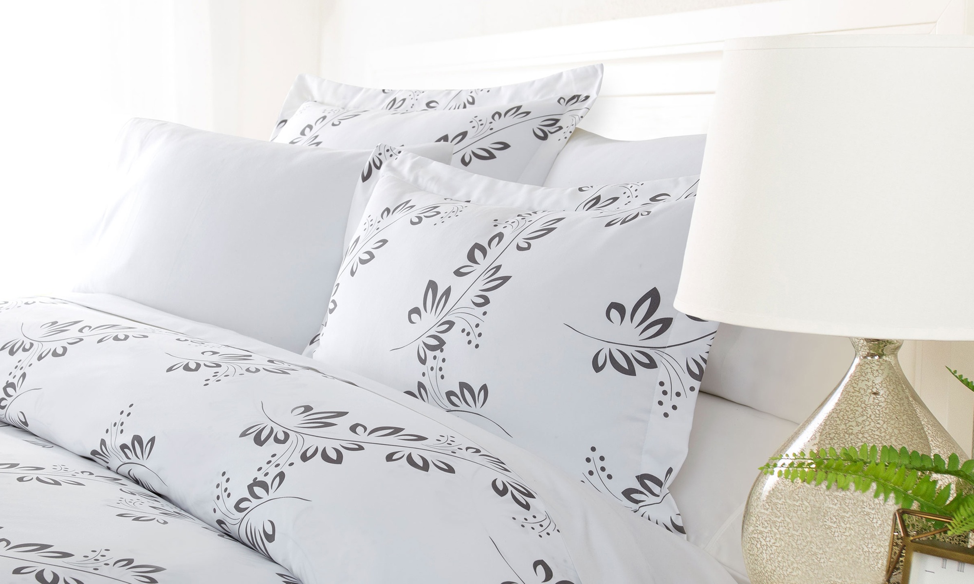 Home Collection Luxury Ultra Soft Patterned Duvet Sets (2 or 3-Piece)