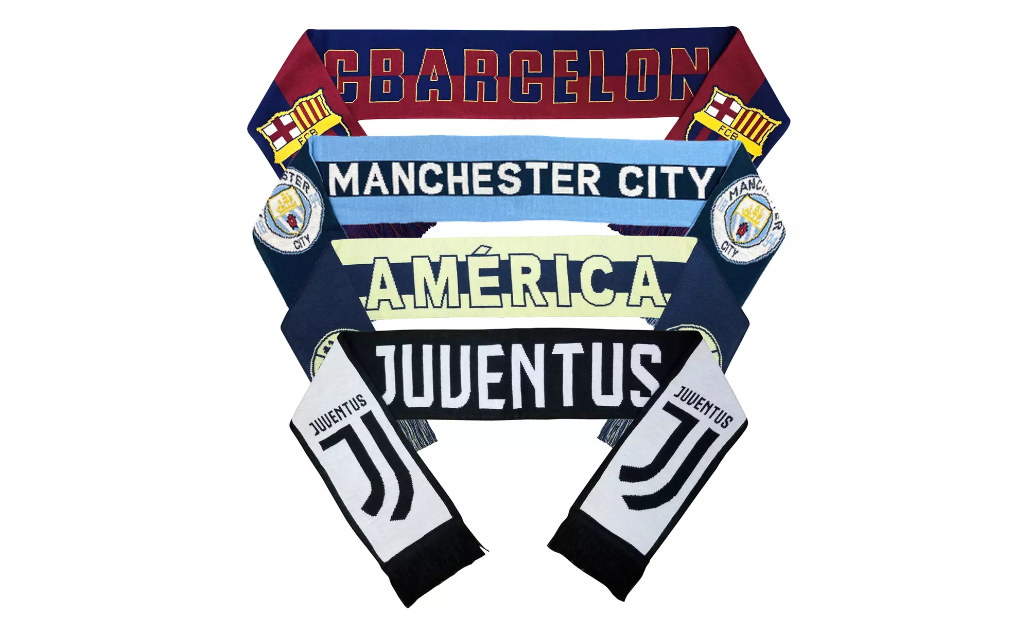 Icon Sports English Premier/Champions League/Mexican Soccer Scarf Collection - Primary Image