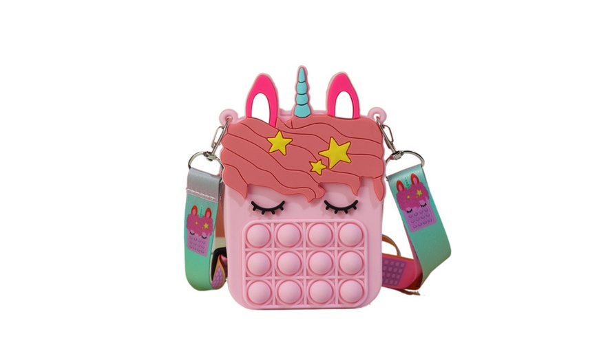 Unicorn Pop It Purse Small and Medium For Children | Groupon