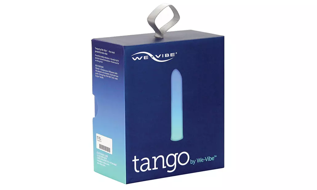 Waterproof Intense Vibrated Powerful Tango USB Blue We-Vibe - Primary Image