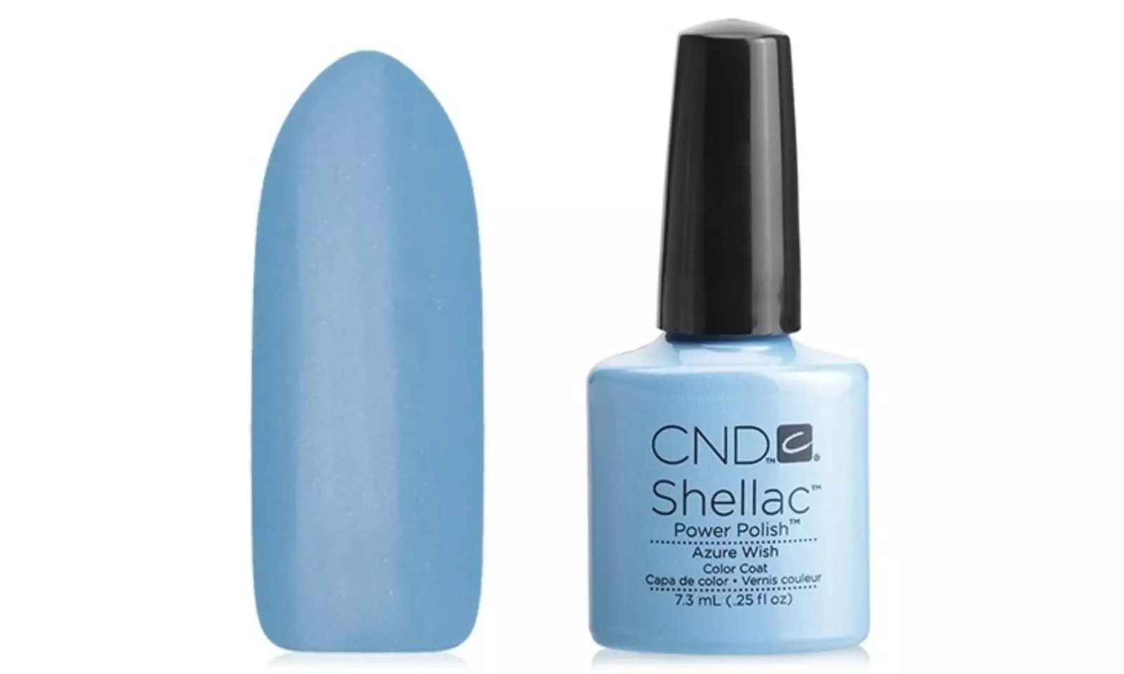 CND Shellac "Azure Wish" 0.25oz - Second Medium