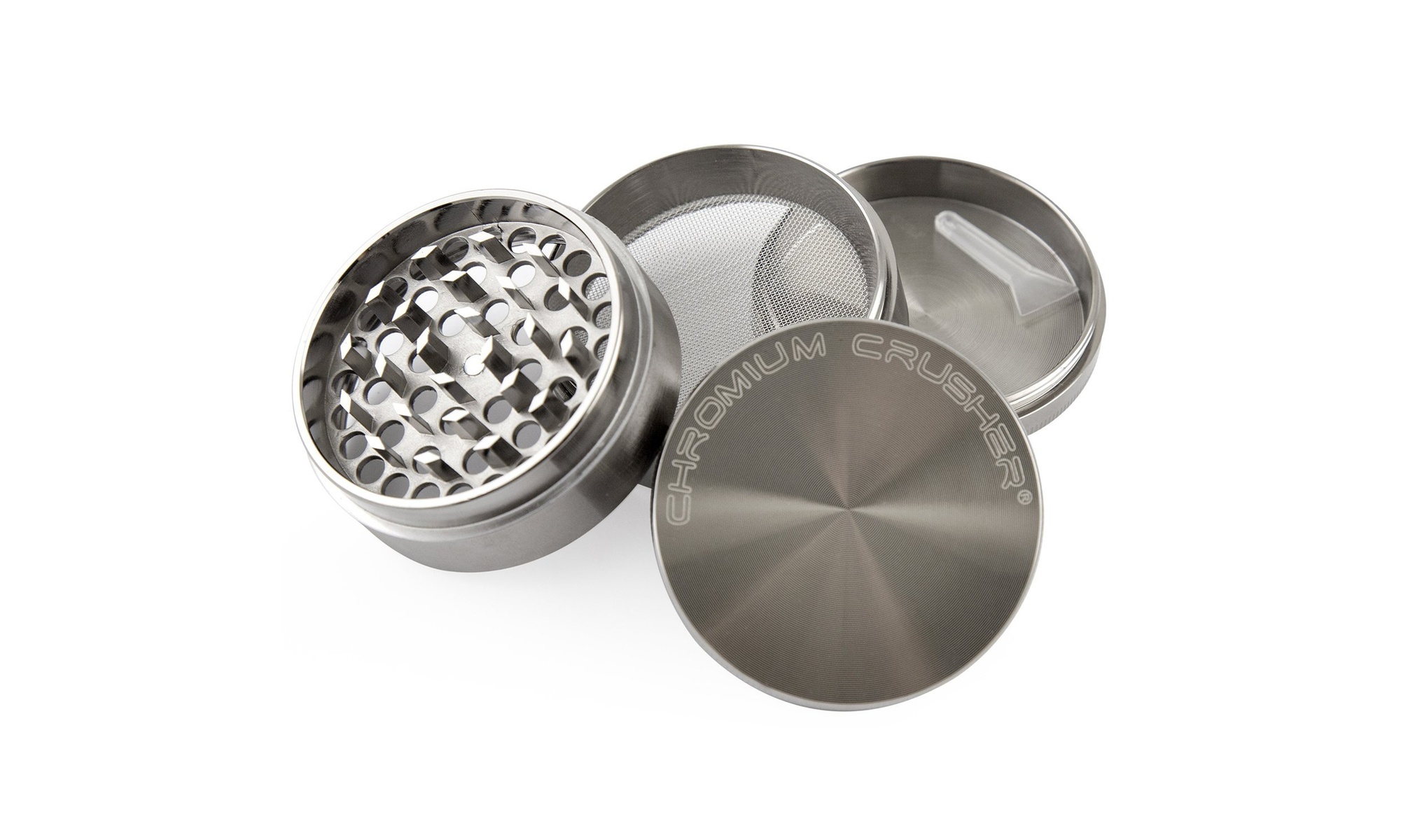 4-Layer Herb Grinders w/ Bonus Container (Small, Medium, Large)