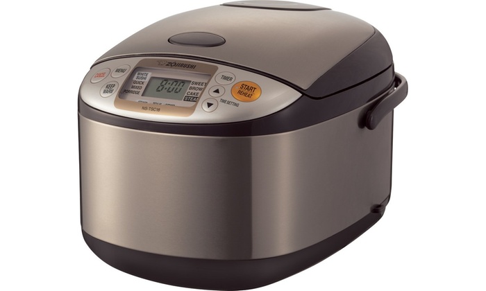 Up To 30 Off On Zojirushi Ns Tsc18 Micom Rice Groupon Goods