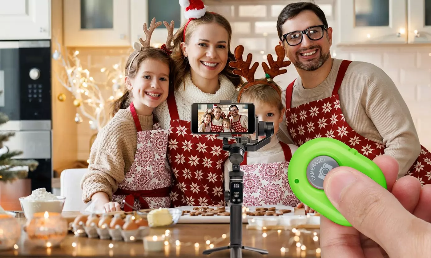 Kocaso Wireless Remote Shutter Remote Control for Android and iOS Devices