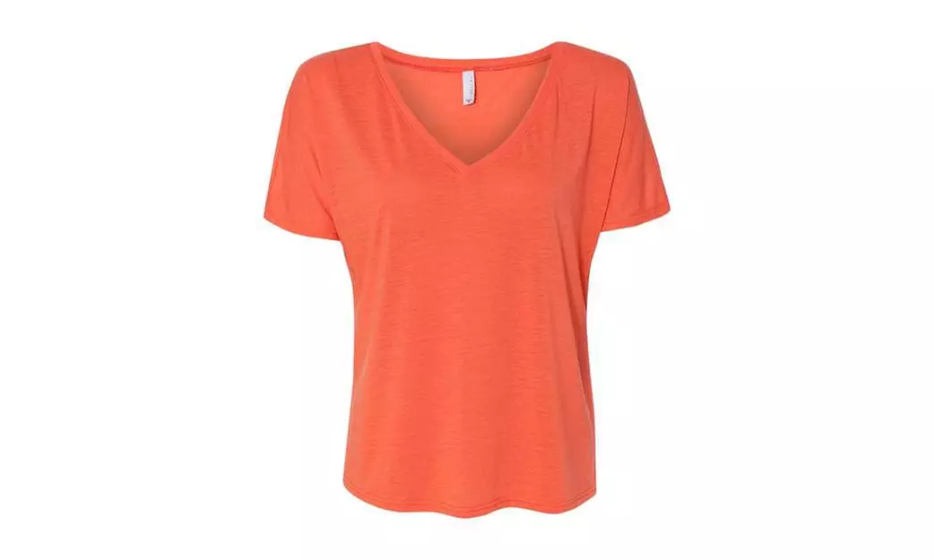 BELLA & CANVAS - Women's Slouchy V-Neck Tee - 88152 - Primary Image
