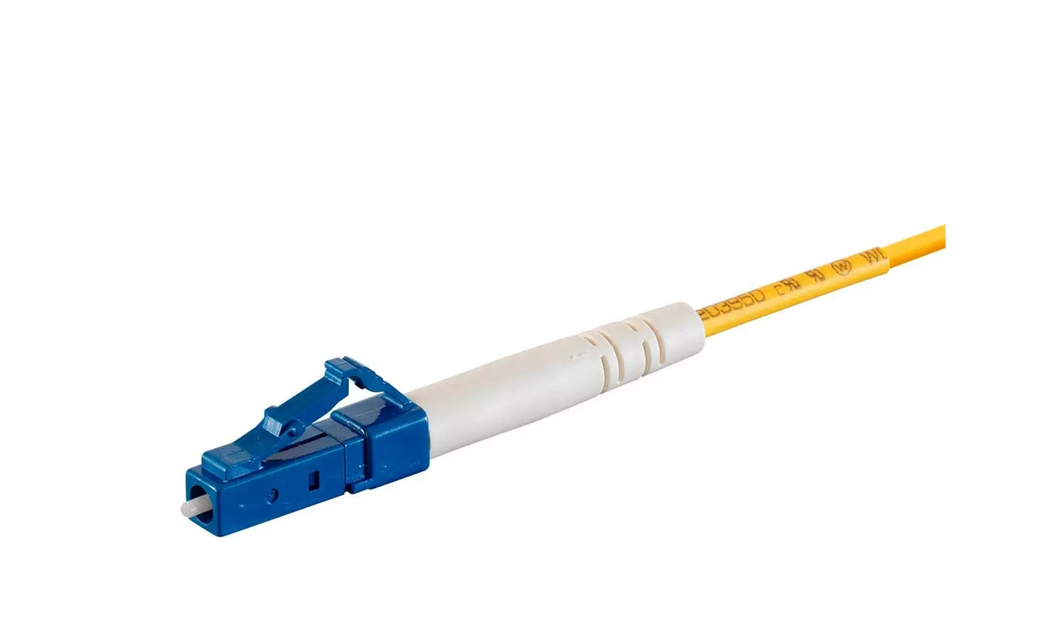 Monoprice Fiber Optic Cable - LC/UPC-LC/UPC, G657A1, Simplex, 2mm, PVC, 5m - Second Medium