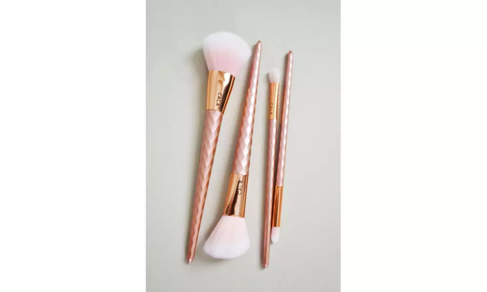 Cala Rose Bliss Premium Make Up Brush Set - Second Medium