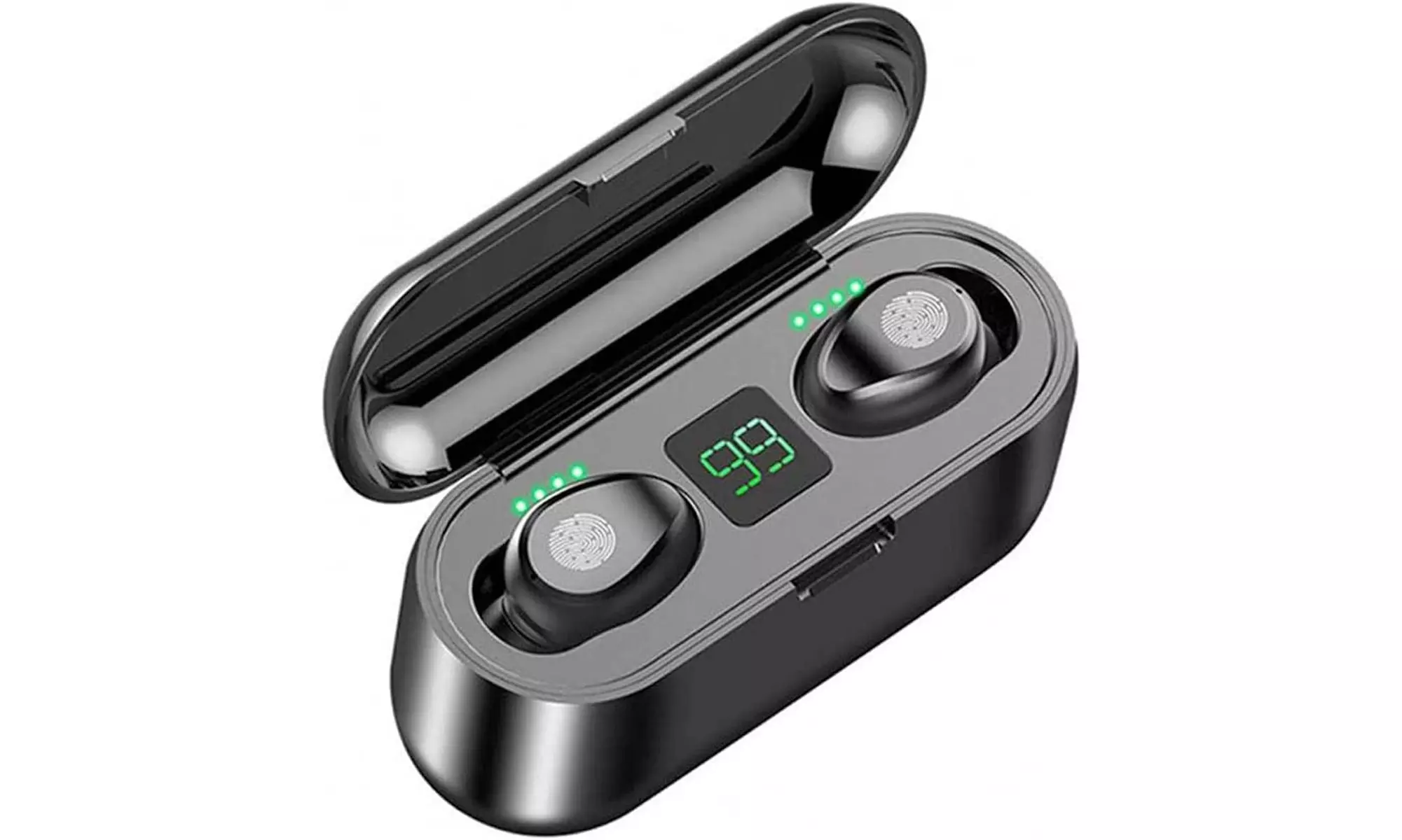 F9 True Wireless Earbuds Bluetooth 5.1 Noise Reduction Built-in Mic Fingerprint - Primary Image