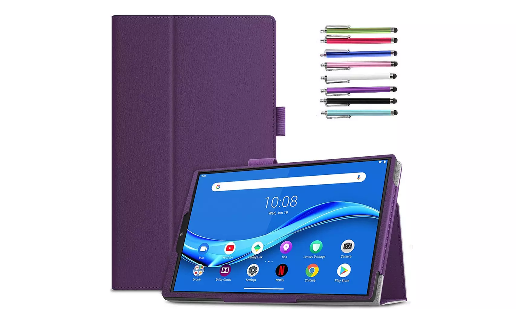 Lenovo Tab M10 Plus Case (3rd Gen) 10.6 Inch 2022 (TB-125F/TB-128F) Stand Cover - Primary Image