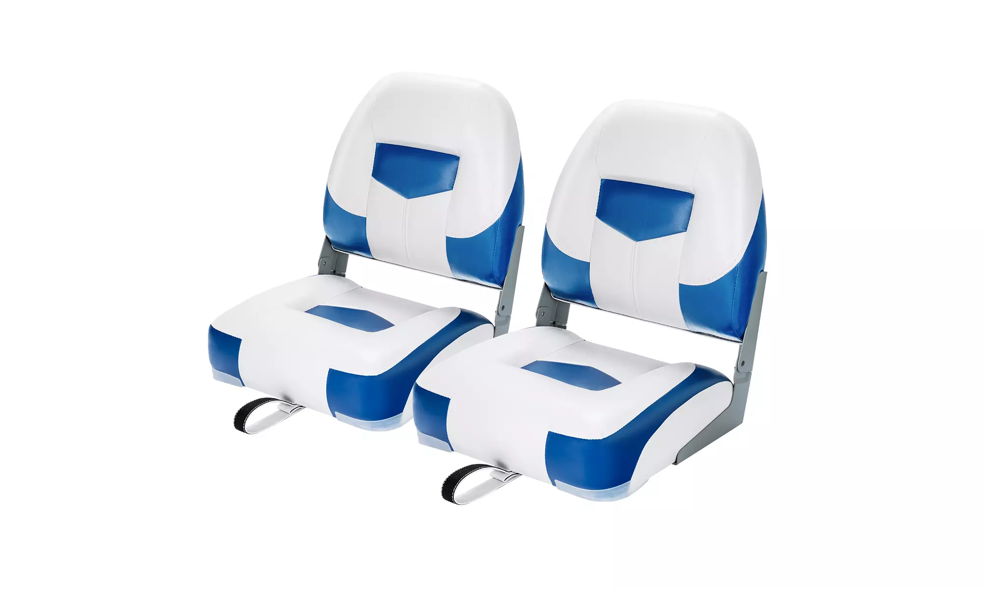 Costway Set of 2 Low Back Boat Seat Folding Fishing Boat Seat - Primary Image